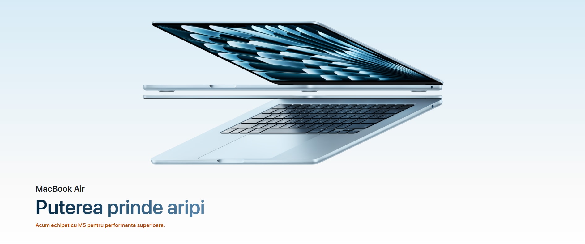 Laptop APPLE MacBook Air 13 mdha4ro/a, Apple M5 10-core CPU, 13.6